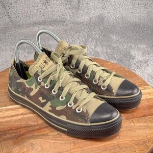 Converse Chuck Taylor All Star Camouflage Sneakers Sz 7 Camo Lace Up